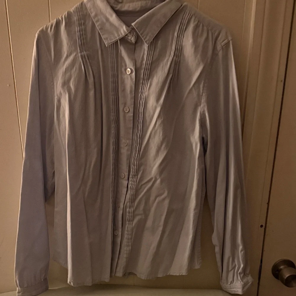 Talbots Women's Light Blue Blouse - Picture 1 of 3